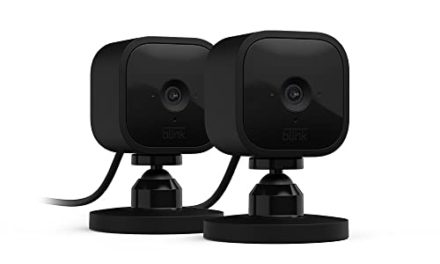 Blink Mini: Powerful Plug-in Security Cam – HD Video, Night Vision, Motion Detection – 2 Cameras