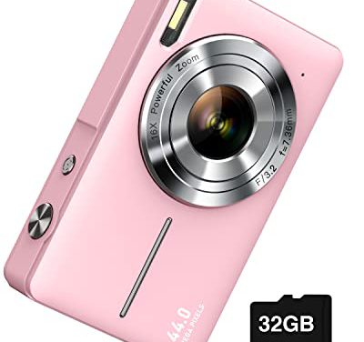 Capture Life’s Moments with 44MP FHD Digital Camera – Perfect for Vlogging!