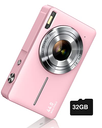 Capture Life’s Moments with 44MP FHD Digital Camera – Perfect for Vlogging!