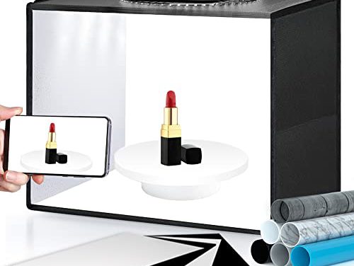 Create Stunning Product Photos Anywhere with Glendan Mini Light Box