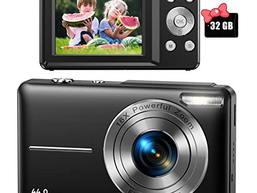 Capture Life In Full HD: 16X Zoom Kids Camera