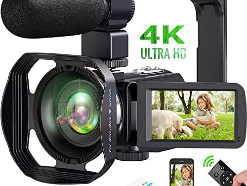 Capture Stunning 4K Videos with Night Vision & Zoom!