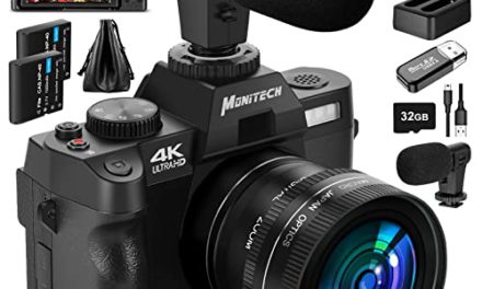 Capture Stunning Moments with Monitech 4K Camera!