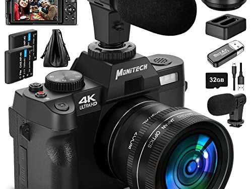 Capture Stunning Moments with Monitech 4K Camera!