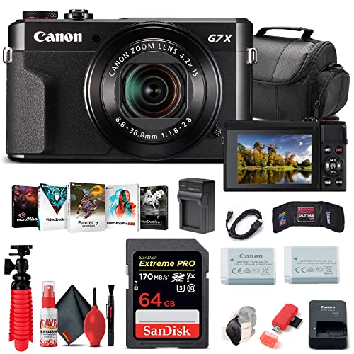 Upgrade your photography game with Canon G7 X Mark II bundle!