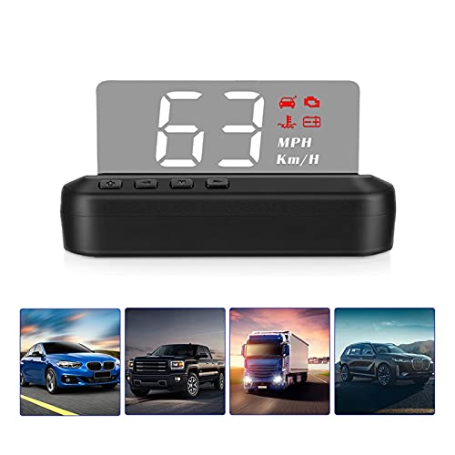 “Revamp Your Ride with Smart OBD2 HUD Speedometer!”