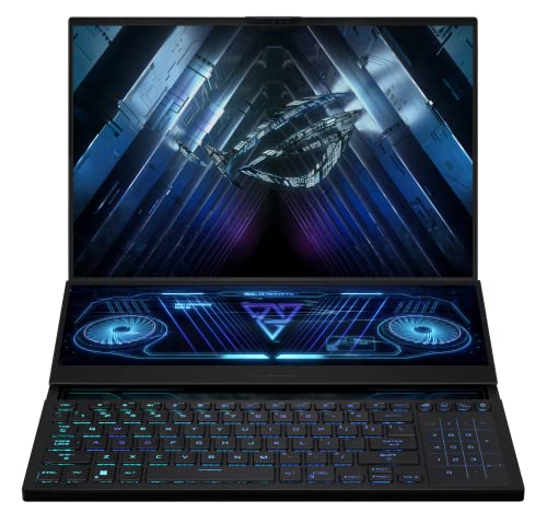 Powerful 2022 ASUS Gaming Laptop: Dual-Screen, 240Hz Display, RTX 4080, Ryzen 9, 32GB RAM, 1TB SSD