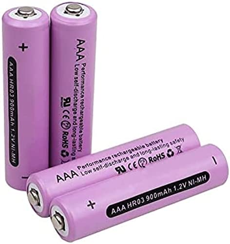 Powerful Rechargeable AAA Batteries for Various Devices – 6 Pack