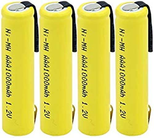 Powerful Rechargeable AAA Battery for Gadgets – DOIX 1.2v 1000mah (4pcs)