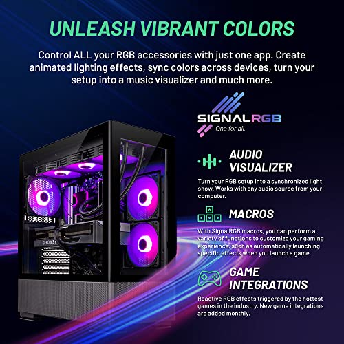 Powerful Gaming PC: Skytech Azure – Ryzen 7, RTX 4070, 1TB NVME, 32GB RAM