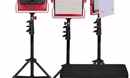 Highly Versatile LED Studio Light: Perfect for Captivating Photography and Video