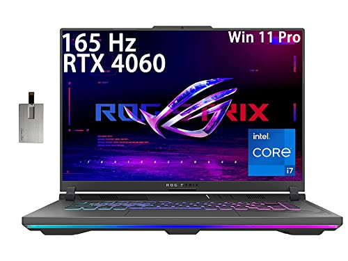 “Ultimate Gaming Powerhouse: ASUS ROG Strix G16 with Intel Core i7, DDR5 RAM, RTX 4060, and Win 11Pro!”