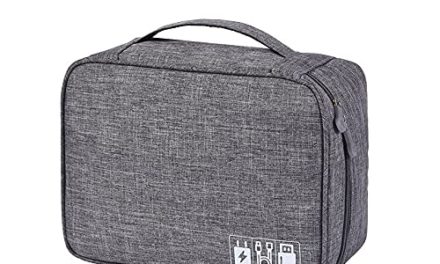 Compact Travel Storage Bag for Electronic Accessories