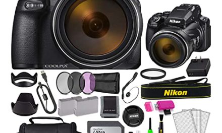 Capture the Power: Nikon COOLPIX P1000 16MP 125x Zoom Camera Bundle