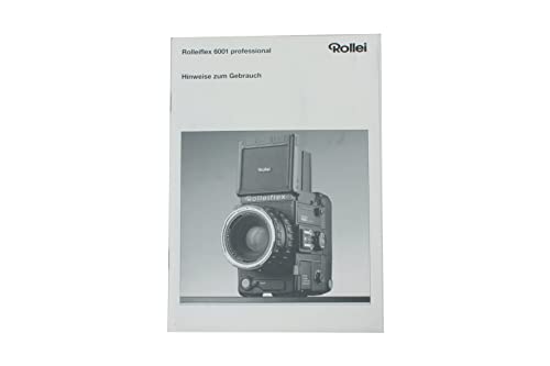 Grab Your Free 6001 Rolleiflex Instruction Manual!
