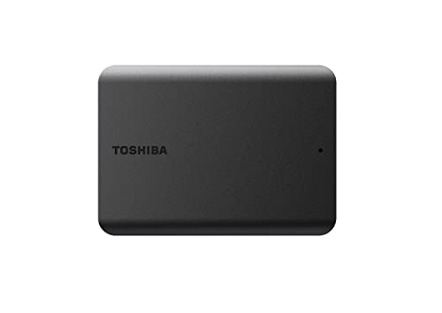 “Unleash Your Data: Toshiba 1TB Portable Hard Drive in Black”