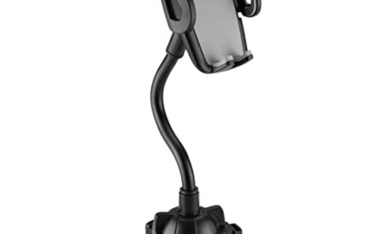 360° Rotatable Car Phone Mount with Silicone Padding