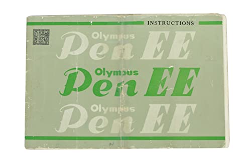 Olympus Pen EE: English Instruction Manual