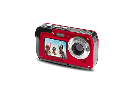 Capture Moments with Minolta’s Waterproof Dual Screen Camera