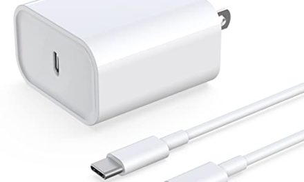 Certified iPhone Charger: Fast, 20W Power Plug with Lightning Cable