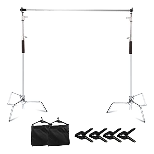 “Enhance Your Photo Shoots with Sturdy 10x10FT Backdrop Stand Kit!”