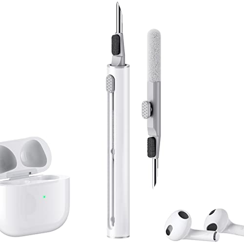 Airpods Pro Cleaning Kit: Ultimate Pen with Soft Brush & Flocking Sponge