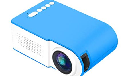 Portable LED Mini Projector: Perfect for Same-Screen Projection, Camper Adventures, Classroom, and more!