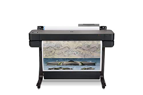 Powerful HP DesignJet T630: Wireless Large Format Plotter Printer with Auto Sheet Feeder & Stand