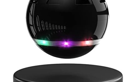 “Unleash Magic: Levitating Bluetooth Speaker, Louder Sound, 360° Rotation – Perfect Gift!”