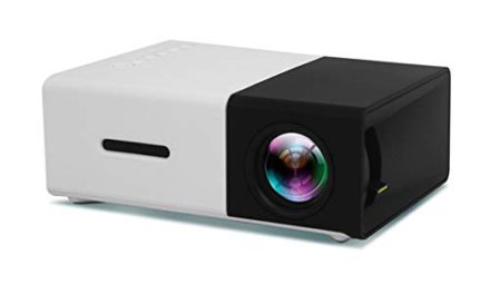 Portable Mini Movie Projector: Big Screen, HD Quality, USB/Laptop/Phone Compatible