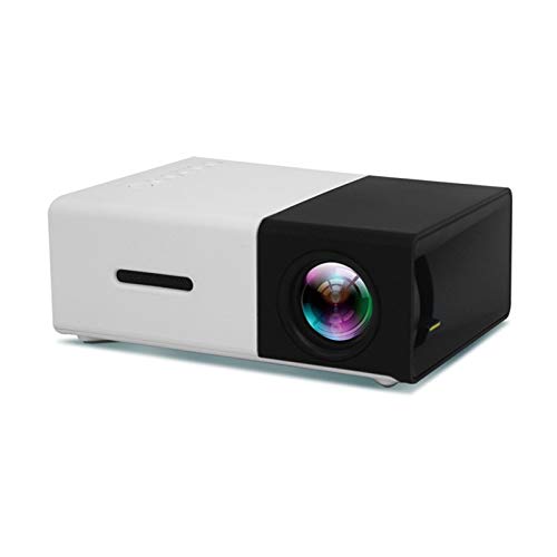 Portable Mini Movie Projector: Big Screen, HD Quality, USB/Laptop/Phone Compatible