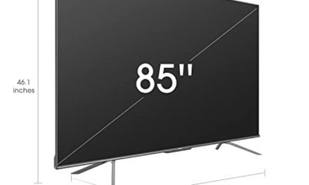 Ultimate 85″ Hisense TV: Quantum Dot, Google 4K, Smart – 2022 Model
