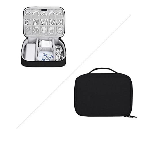 Travel Charger Power Bank Storage Bag: Compact & Portable