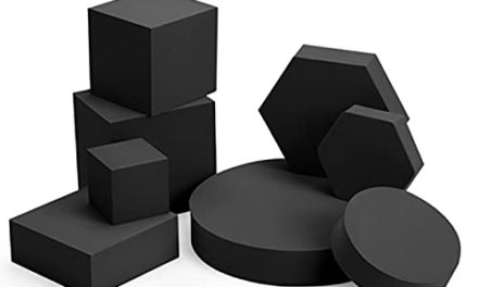 8PCS Geometric Cube Photo Props: Enhance Your Product Shots!