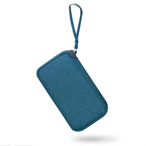 Portable Green Storage Bag for Electronics and Cables