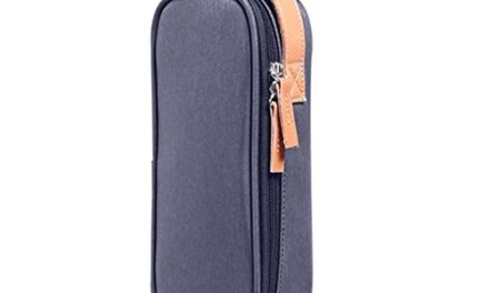 “Supercharge Your Travel with Blue A Size M Cable Bag”