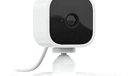 Compact, HD Blink Mini Cam: Night Vision, Motion Detection, Two-Way Audio, Alexa Compatible