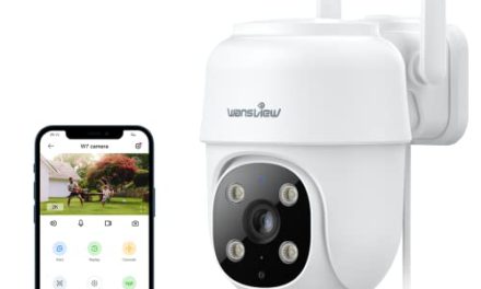 “Enhance Home Security with Wansview 2K Cameras: Remote Access, Color Night Vision”