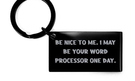 Treat Me Well: Your Word Processor’s Keyring