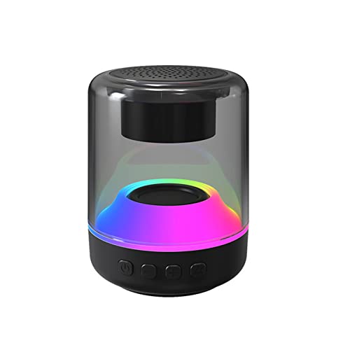 Party-Ready Bluetooth Speakers: Lovskoo 5.0 Colorful Streamer