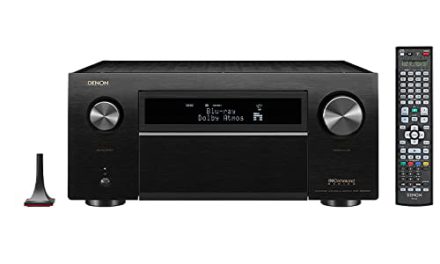 “Enhance Your Home Theater Experience with Denon’s 13.2 Ch Receiver – 8K Upscaling, Dolby Atmos, DTS:X & More!”