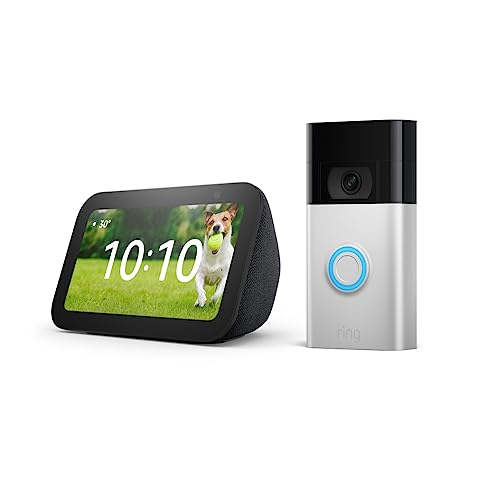 “Ultimate Door Security: Ring Doorbell & Echo Show 5 Combo!”