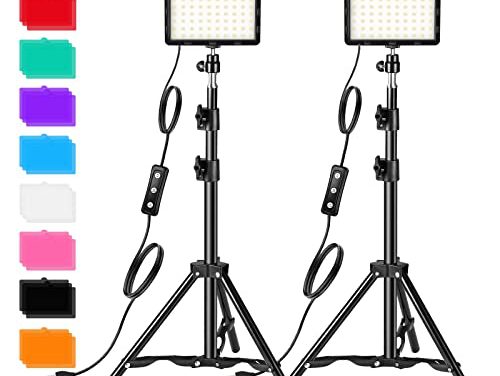 Illuminate Your Creativity: Studio Lighting Kit for Photography, Video Recording, and Streaming