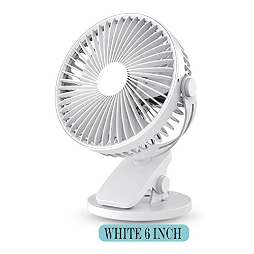 Portable 360° USB Clip Fan: Cool with Silence