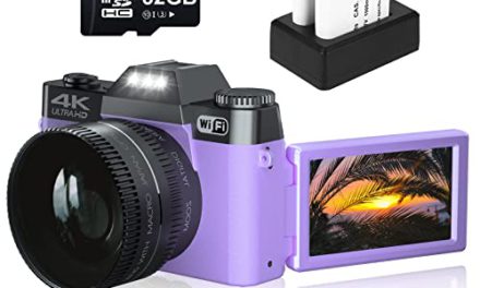 “Capture Stunning Moments: VJIANGER 4K 48MP Vlogging Camera with WiFi, Zoom & More!”