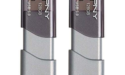 Grab the Turbo Attaché 3 USB 3.0 Flash Drive Duo – 128GB, Silver!