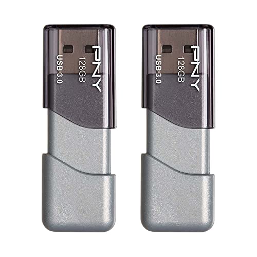 Grab the Turbo Attaché 3 USB 3.0 Flash Drive Duo – 128GB, Silver!