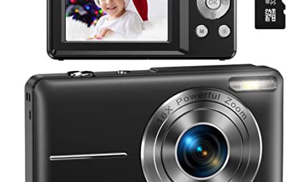 Capture Memories: Portable 1080P Camera for Students, Teens, & Adults