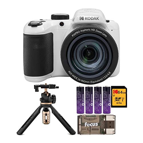 “Capture Stellar Moments: Kodak PIXPRO AZ405 16MP Astro Zoom Camera Bundle”