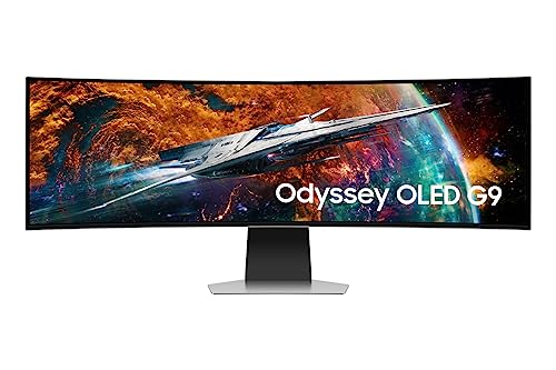 “Immersive Samsung 49\” Odyssey OLED G9 G95SC – Unleash Ultimate Gaming Experience!”